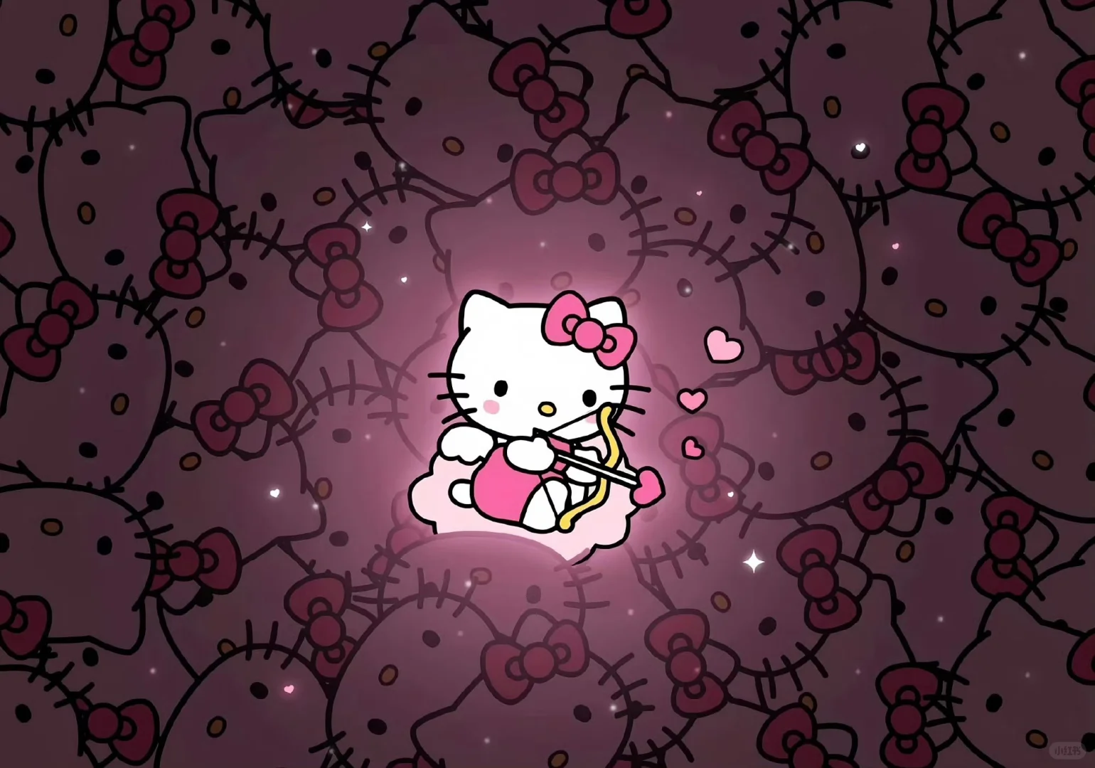 Hello Kitty ipad 壁纸，超好看！