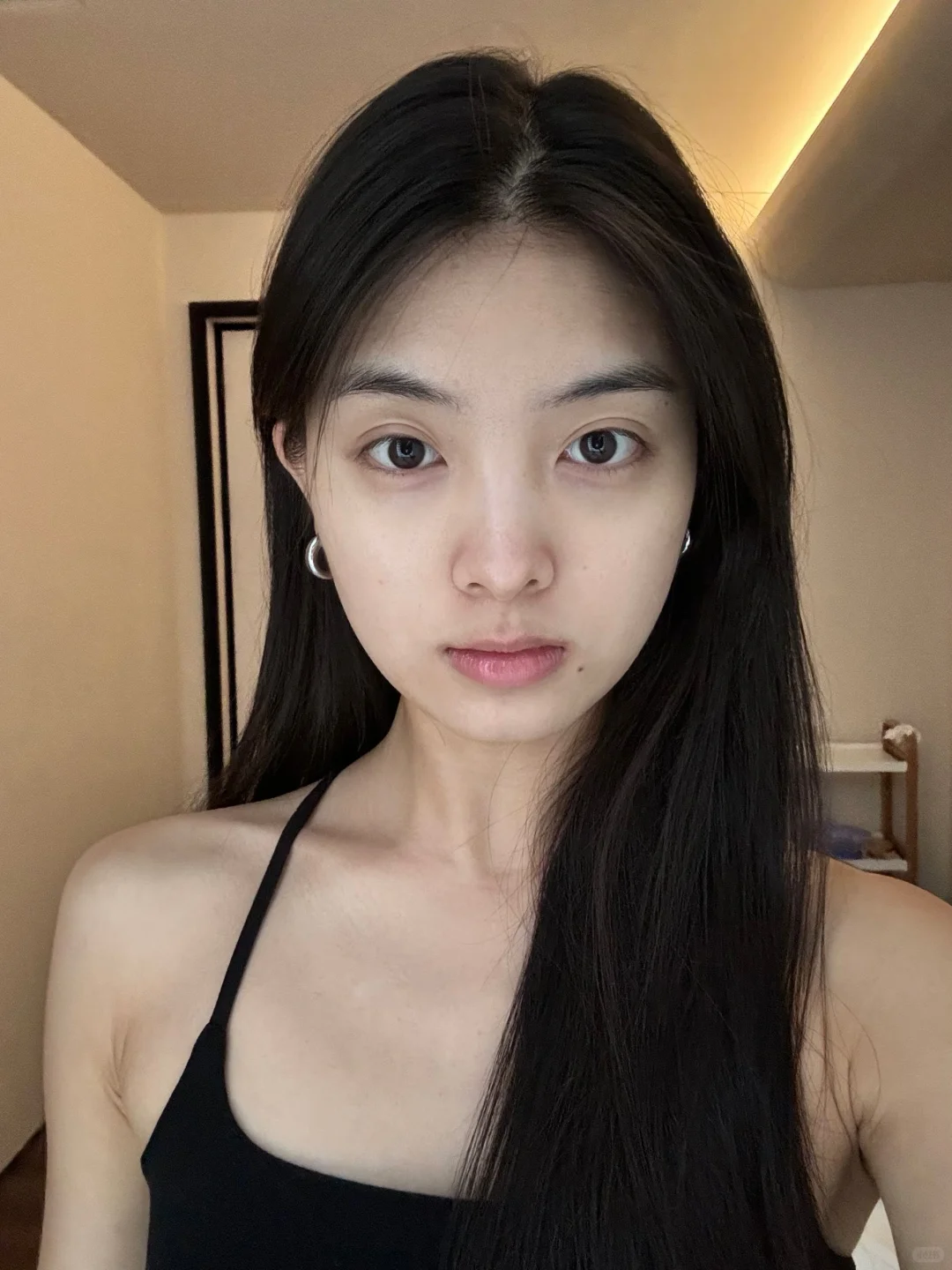 素颜长这样可以做模特嘛
