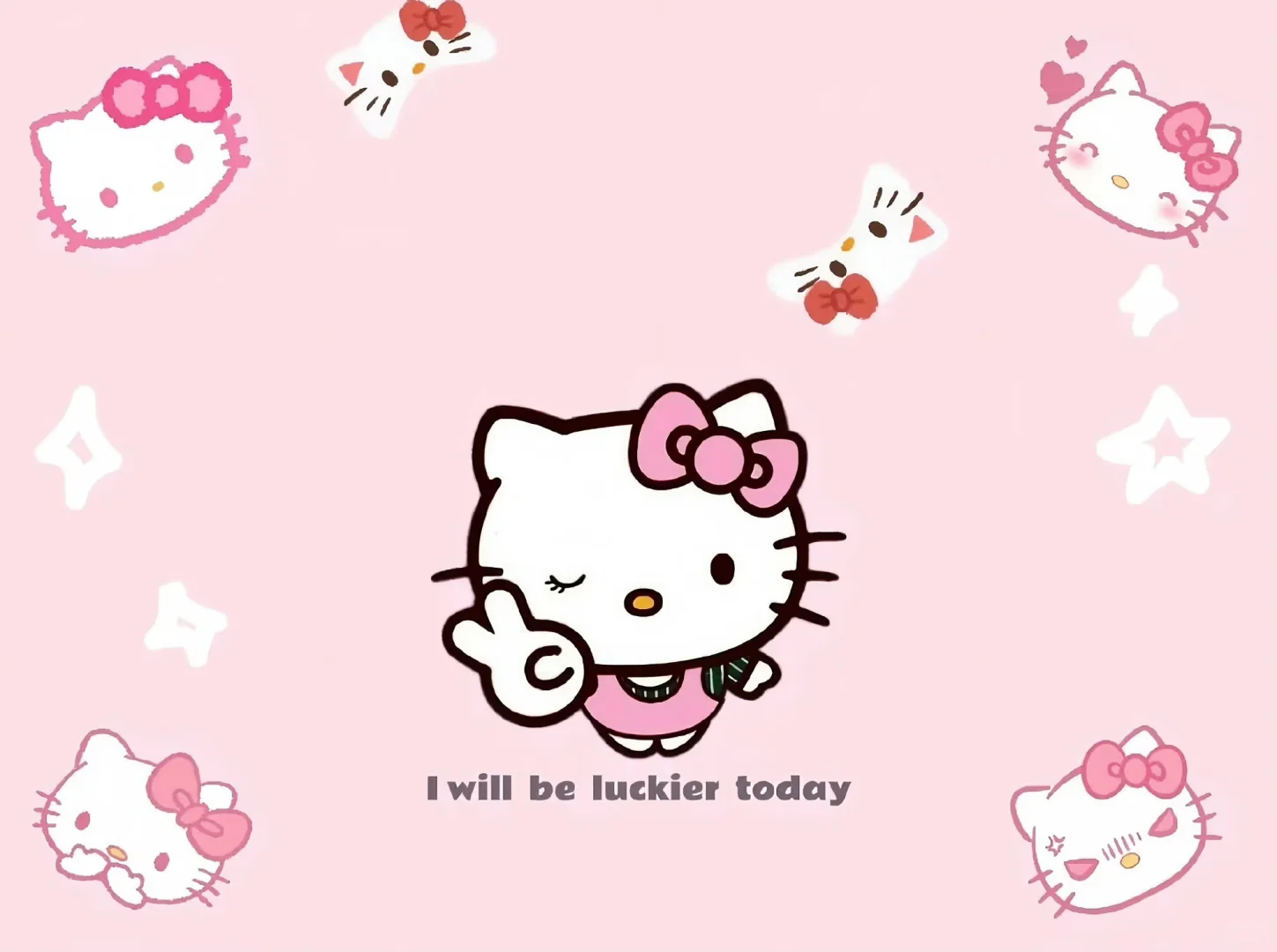 Hello Kitty ipad 壁纸，超好看！