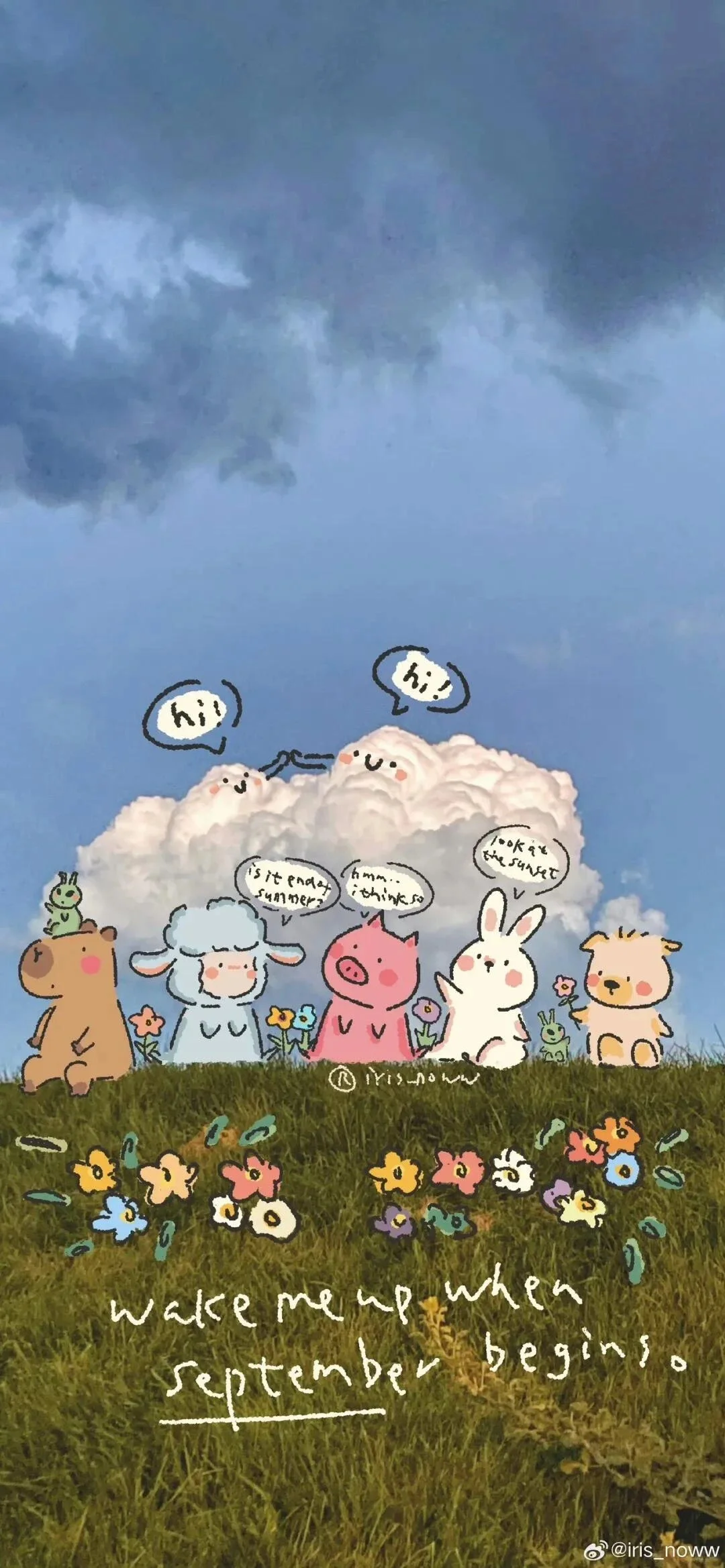 iPhone壁纸｜波德莱尔小羊