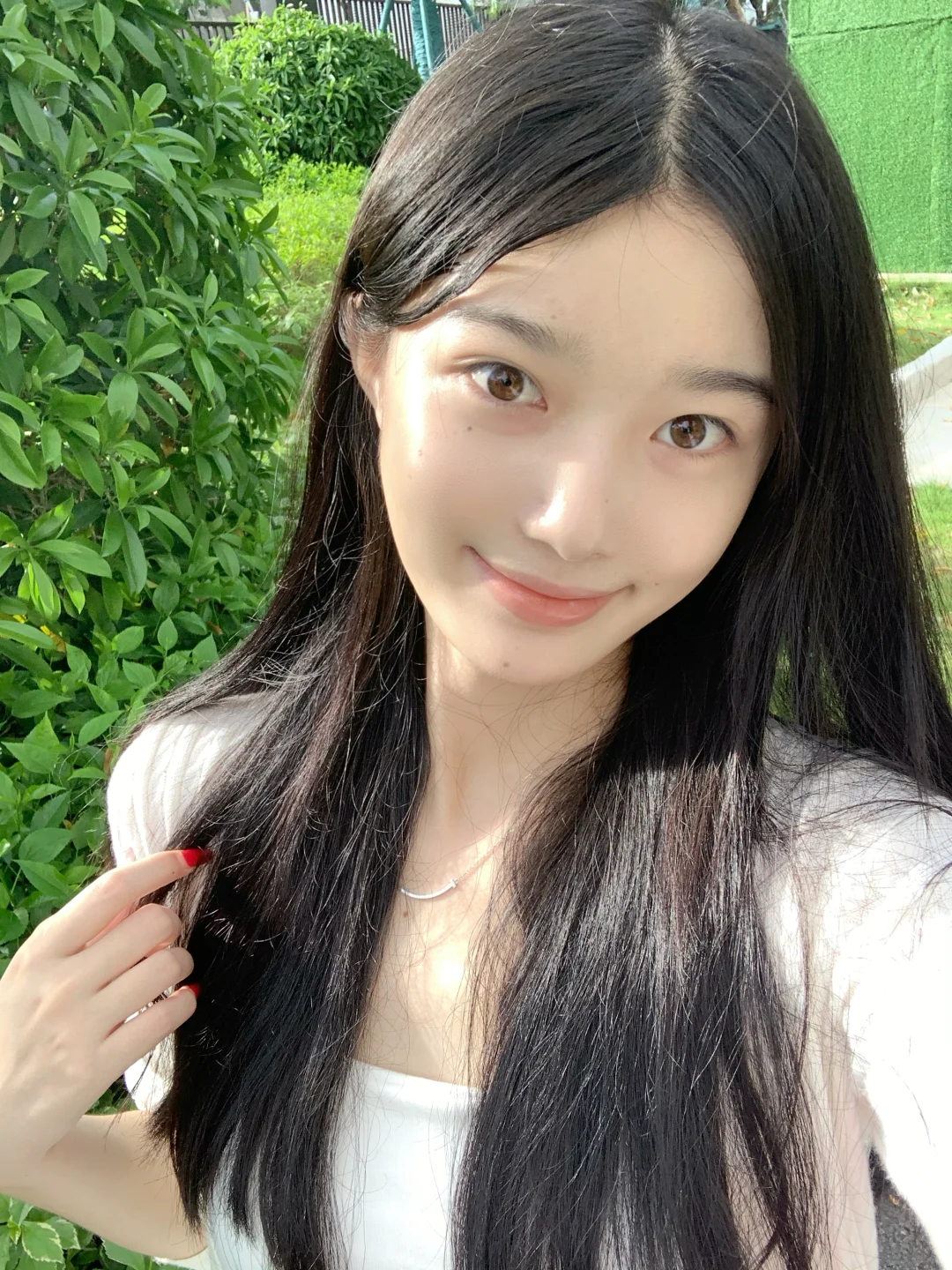 被阳光偏爱的素颜