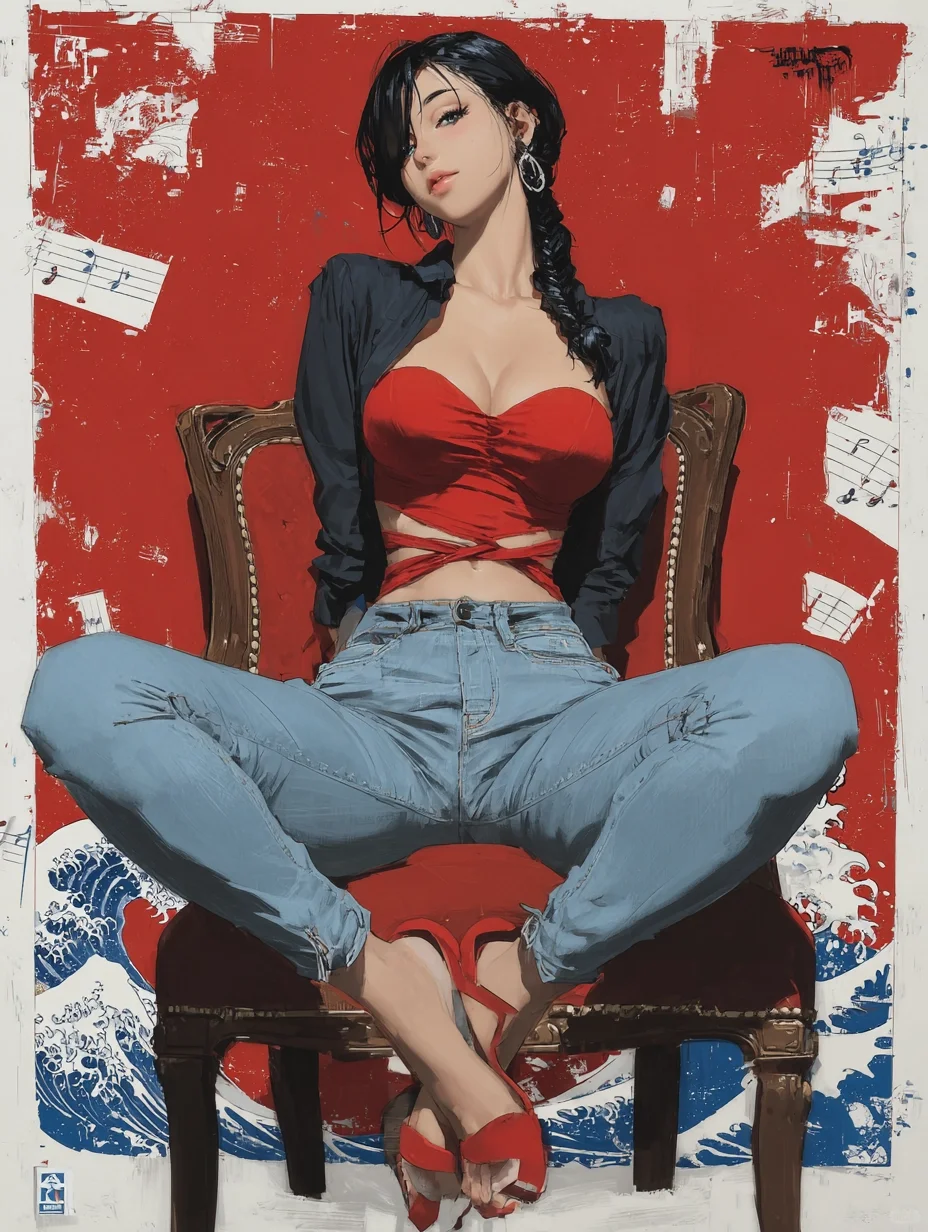 御姐的椅子下面有东西吗？感觉坐得不舒服！