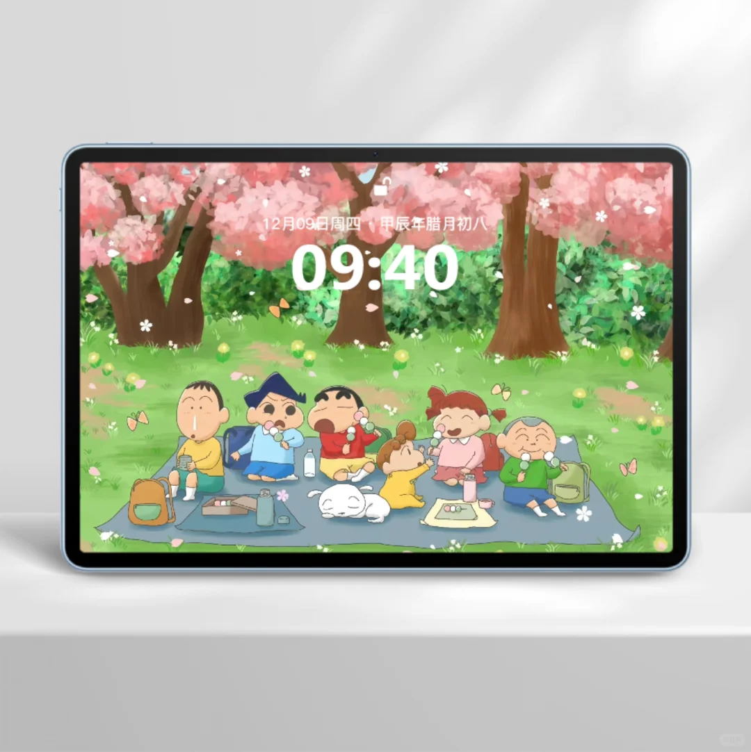 蜡笔小新平板壁纸｜超级喜欢夏天