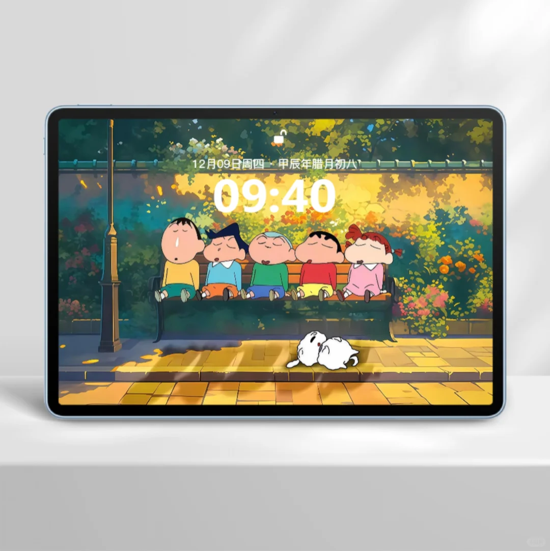 蜡笔小新平板壁纸｜超级喜欢夏天