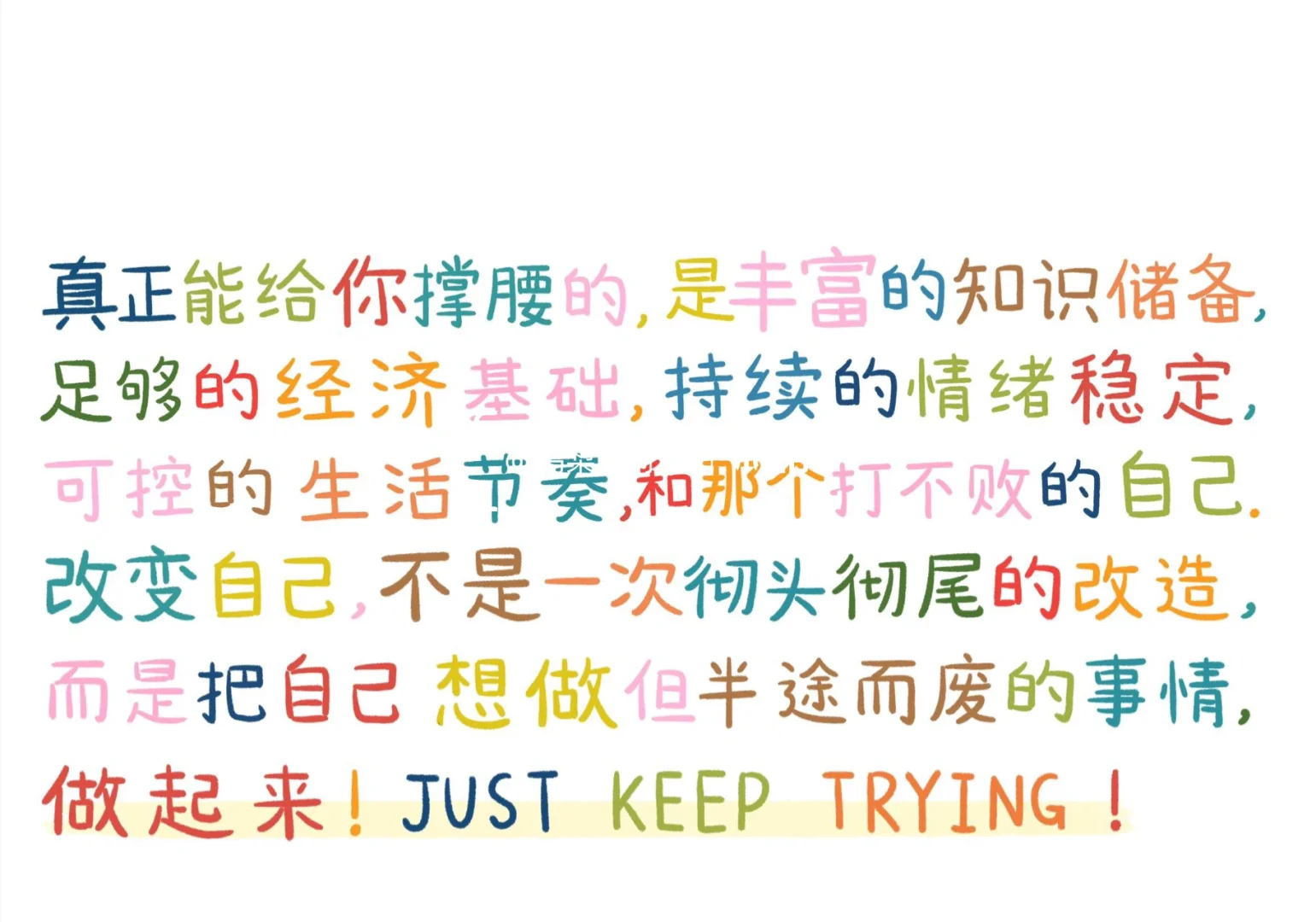 治愈系iPad壁纸 | 成为更好的自己