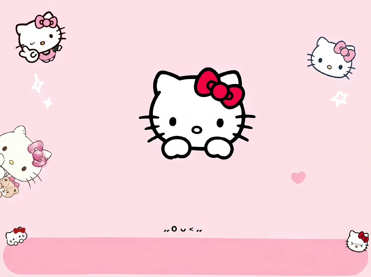Hello Kitty ipad 壁纸，超好看！