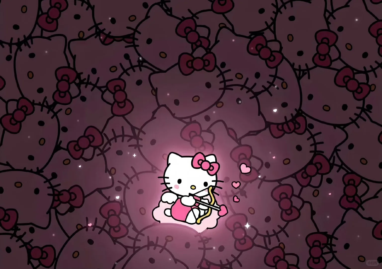 Hello Kitty ipad 壁纸，超好看！