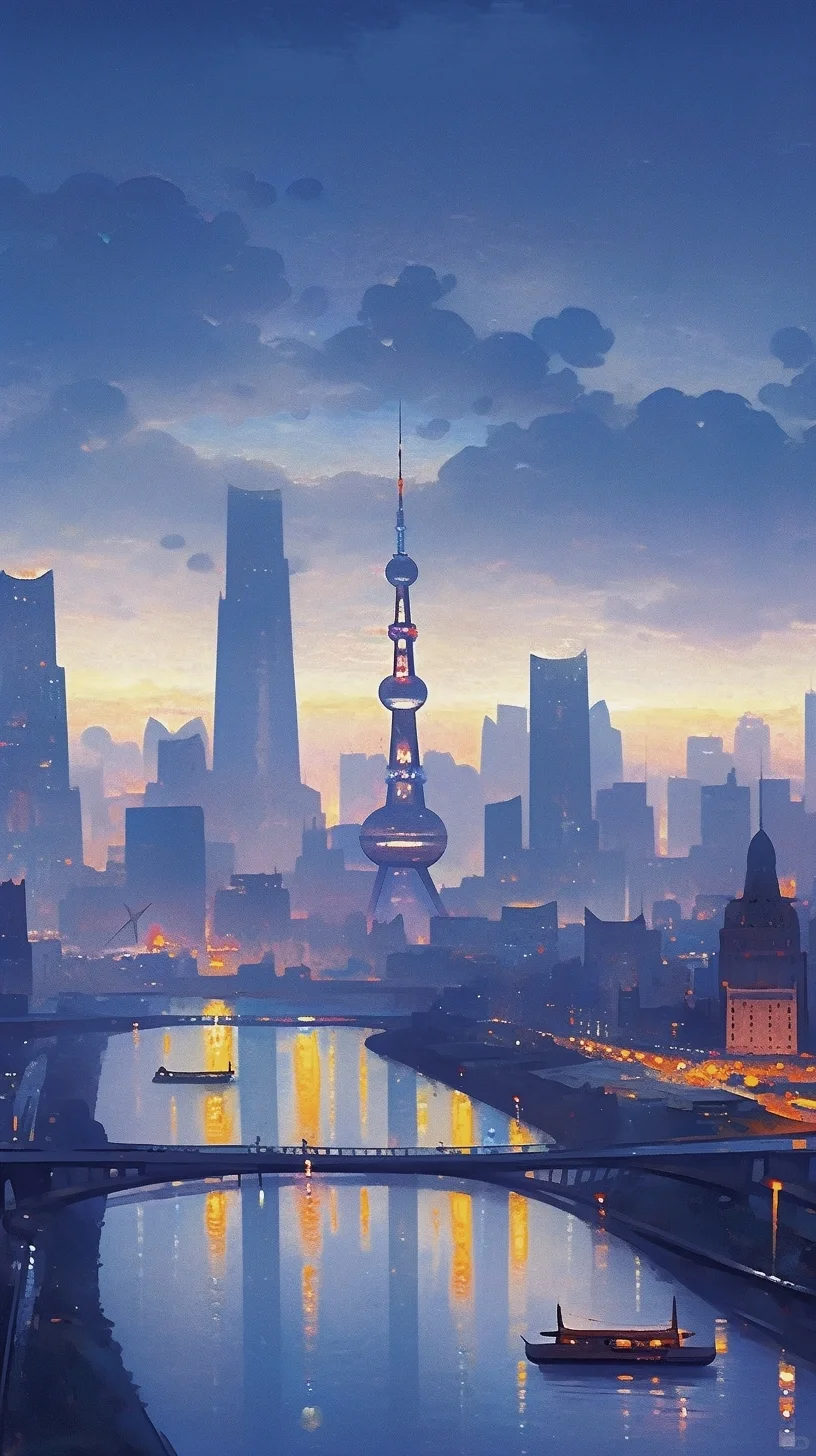 把上海繁花做成壁纸|👉右滑看上海的夜色