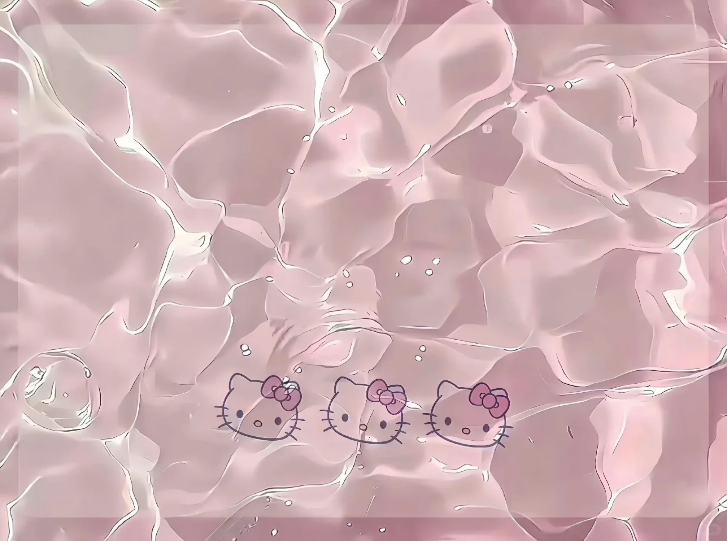 Hello Kitty ipad 壁纸，超好看！