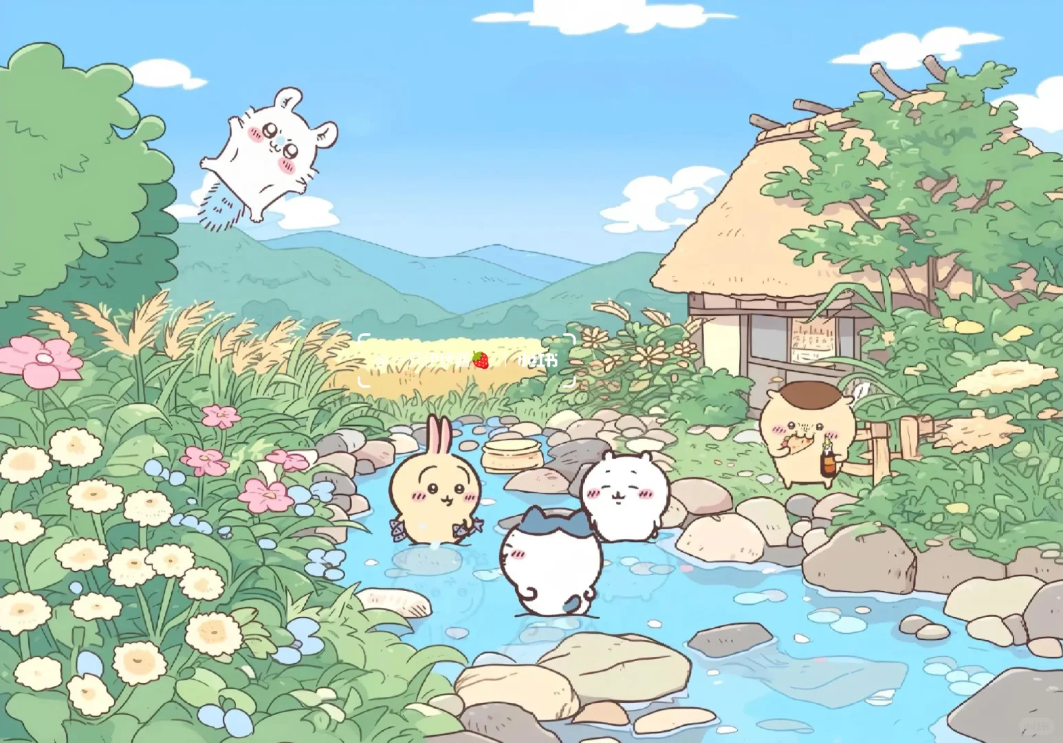 iPad平板壁纸｜超级可爱的chiikawa宝宝❤️