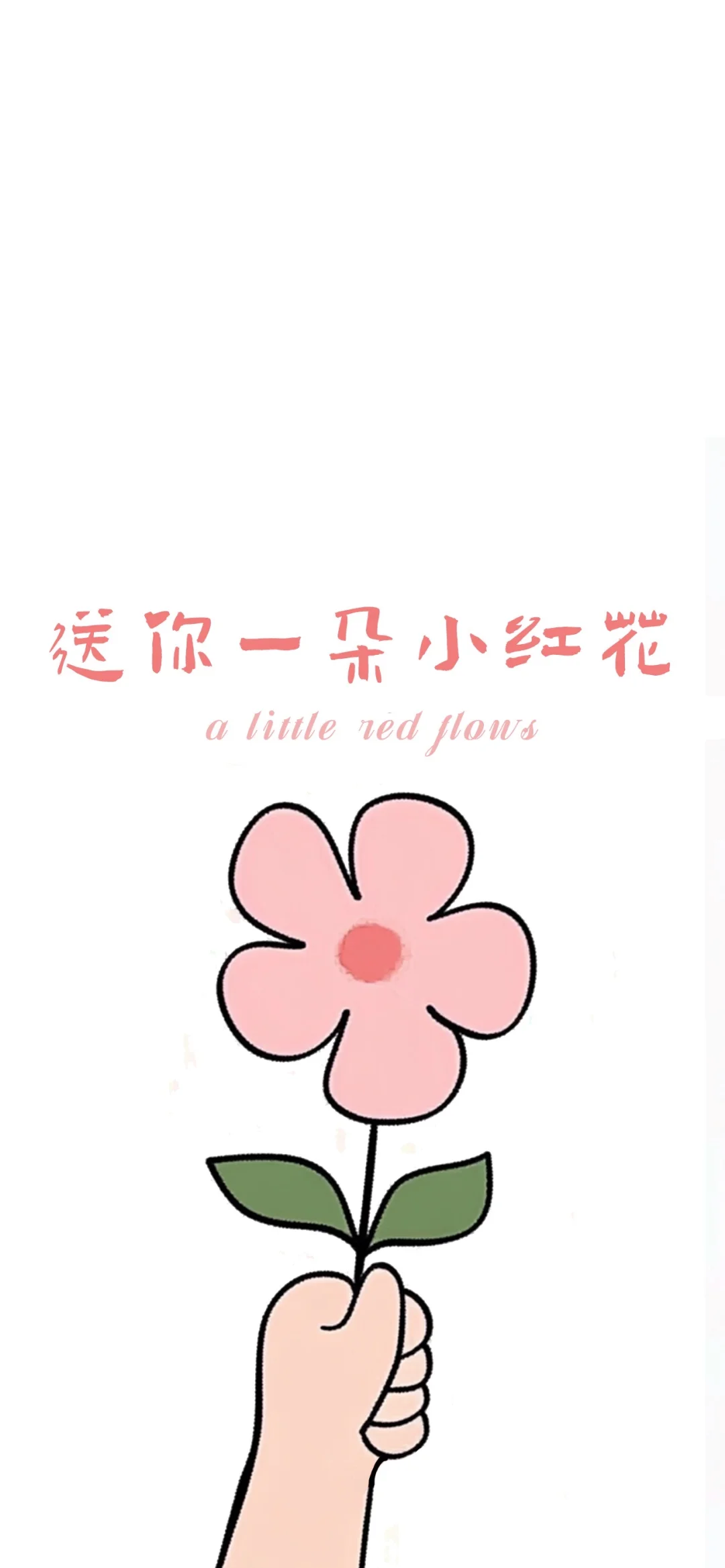 今日的小花花💐壁纸已送达～