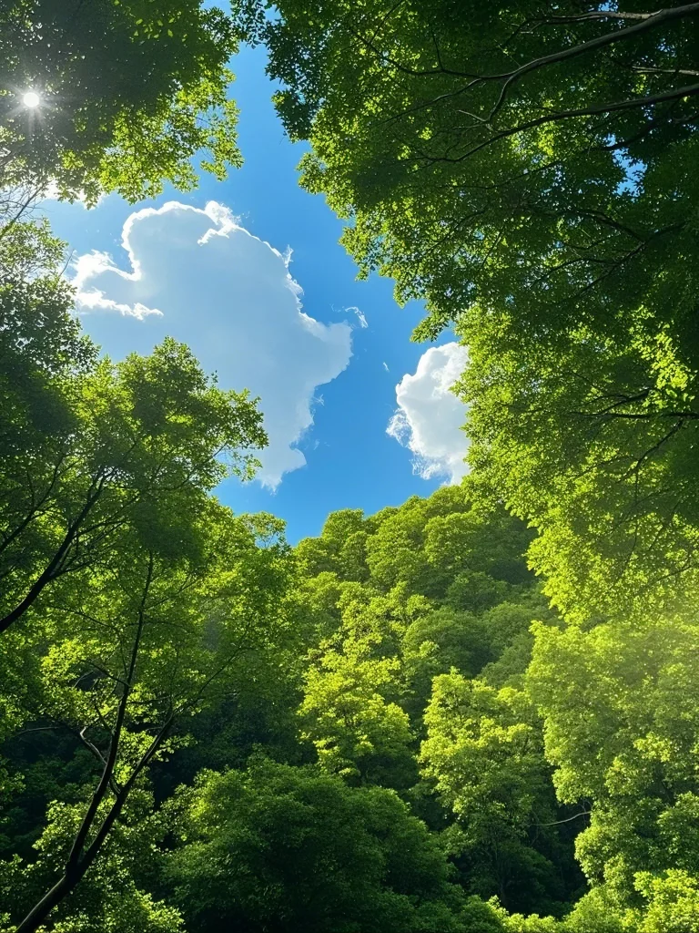 找到一个有树荫的阳光明媚的地方🌳