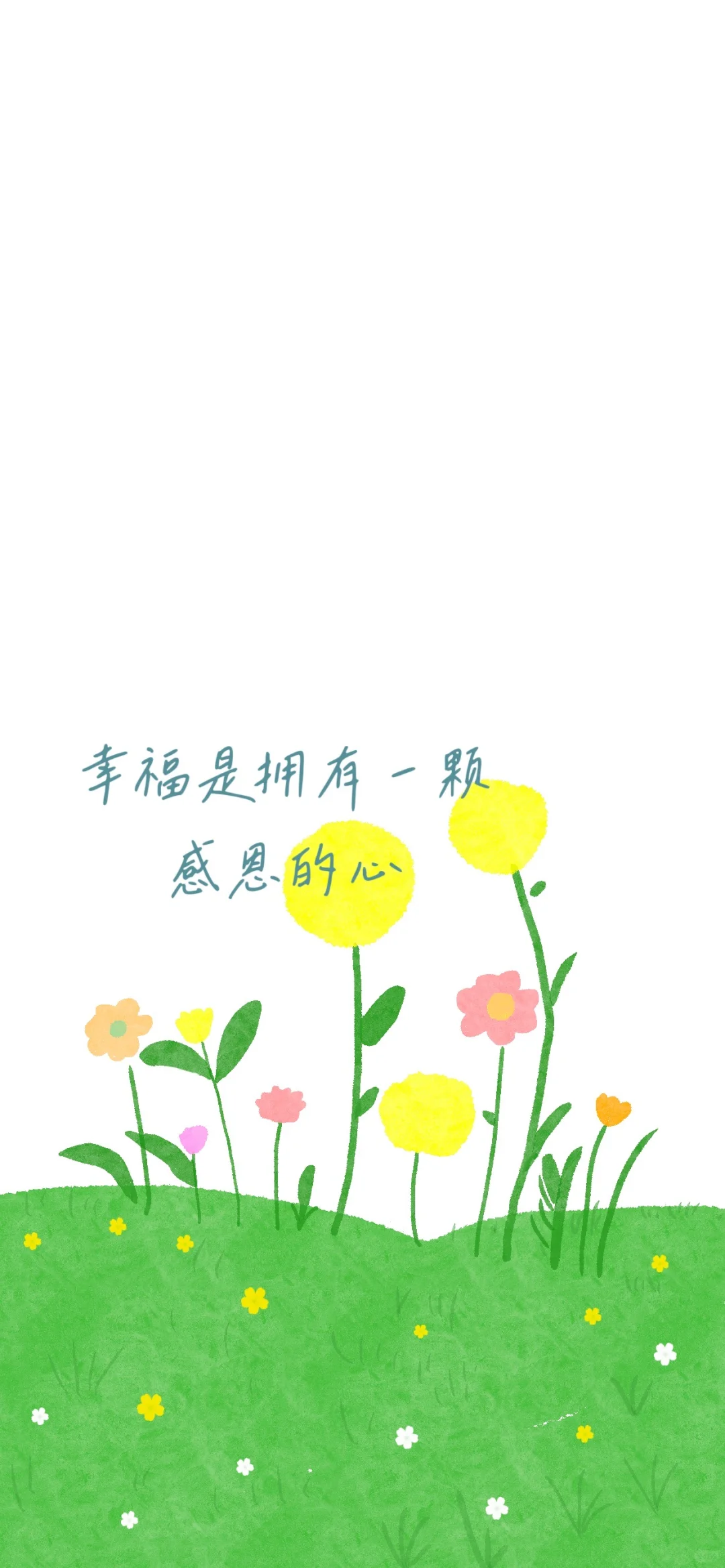 今日的小花花💐壁纸已送达～