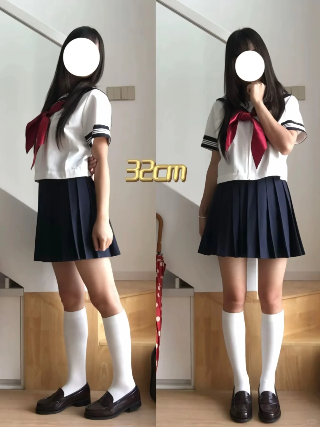 小个子女生袜子长度选不对真的显腿短！😭