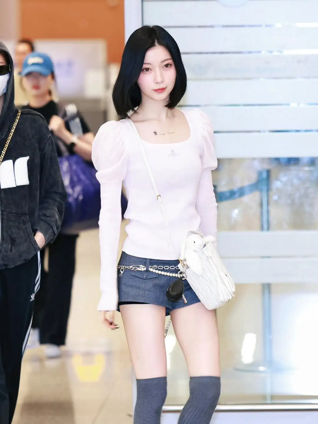 ASA机场街拍私服💖美到令人挪不开视线❗