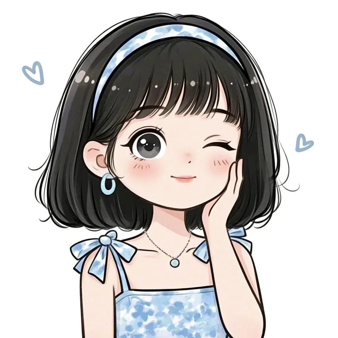 俏皮可爱，有灵气的女孩儿头像