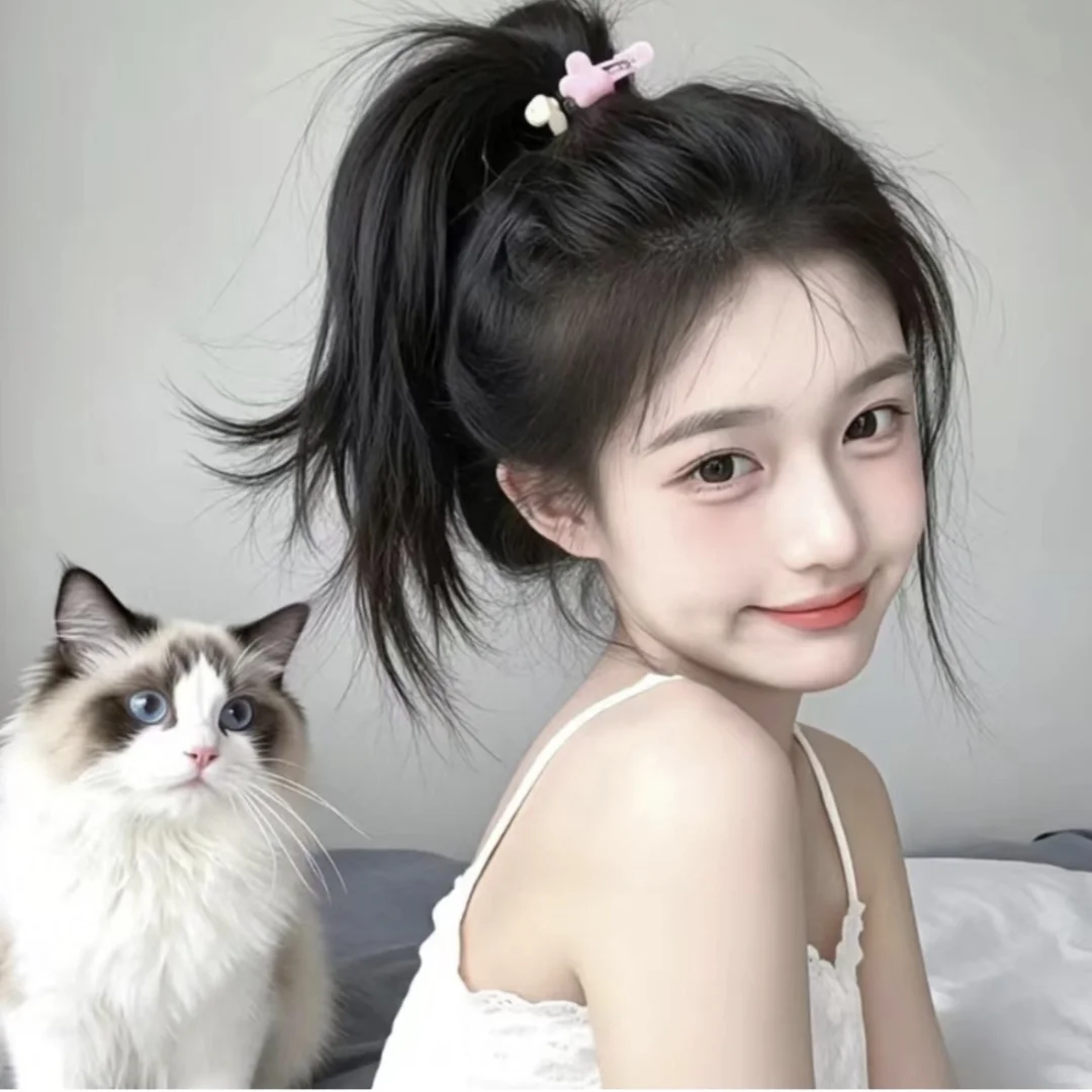 白色调真人女头（杂）