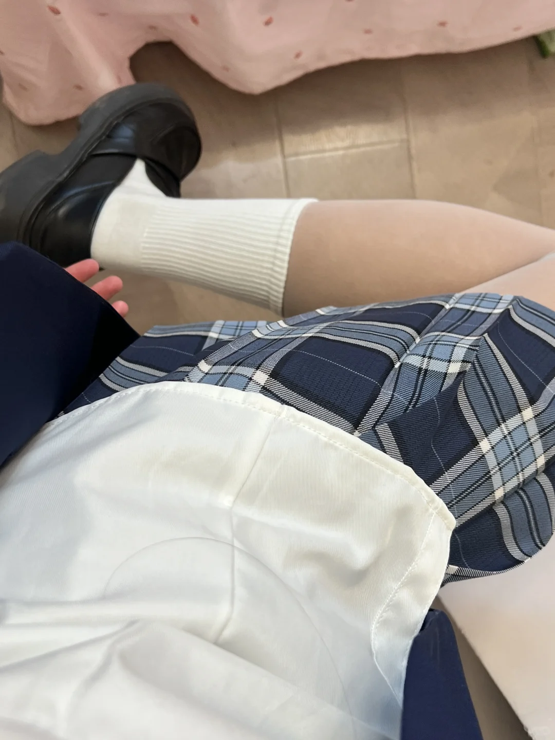 第一次穿jk长筒袜～2.2💰