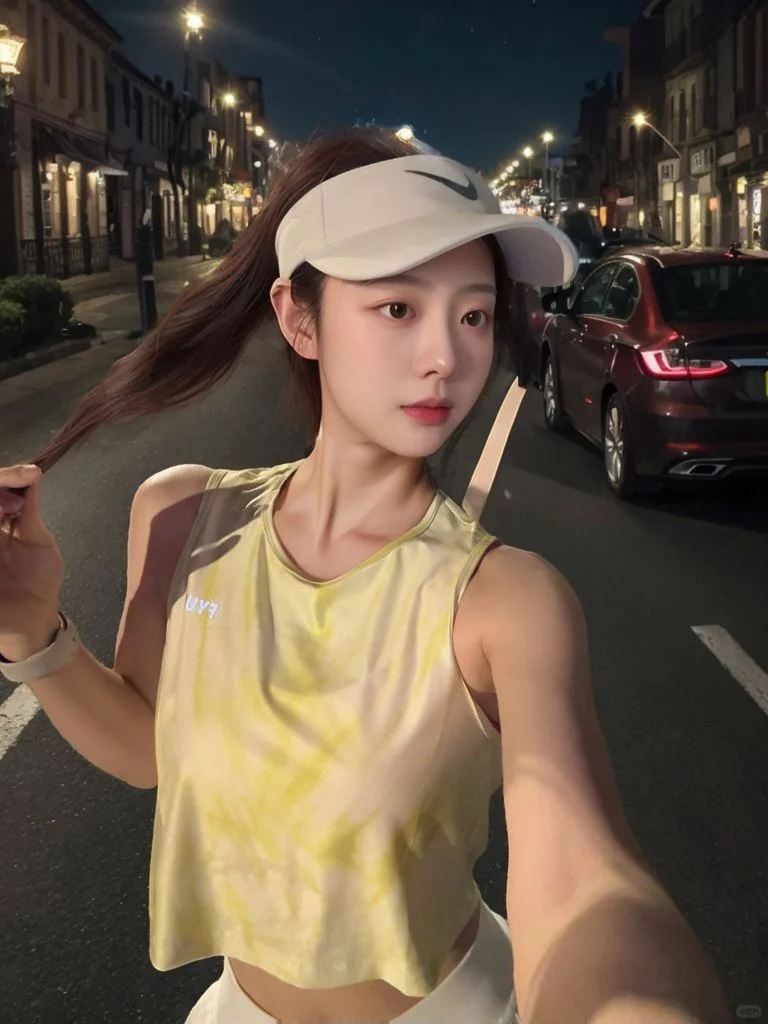 夜跑5公里+ 开启自律生活新篇💪