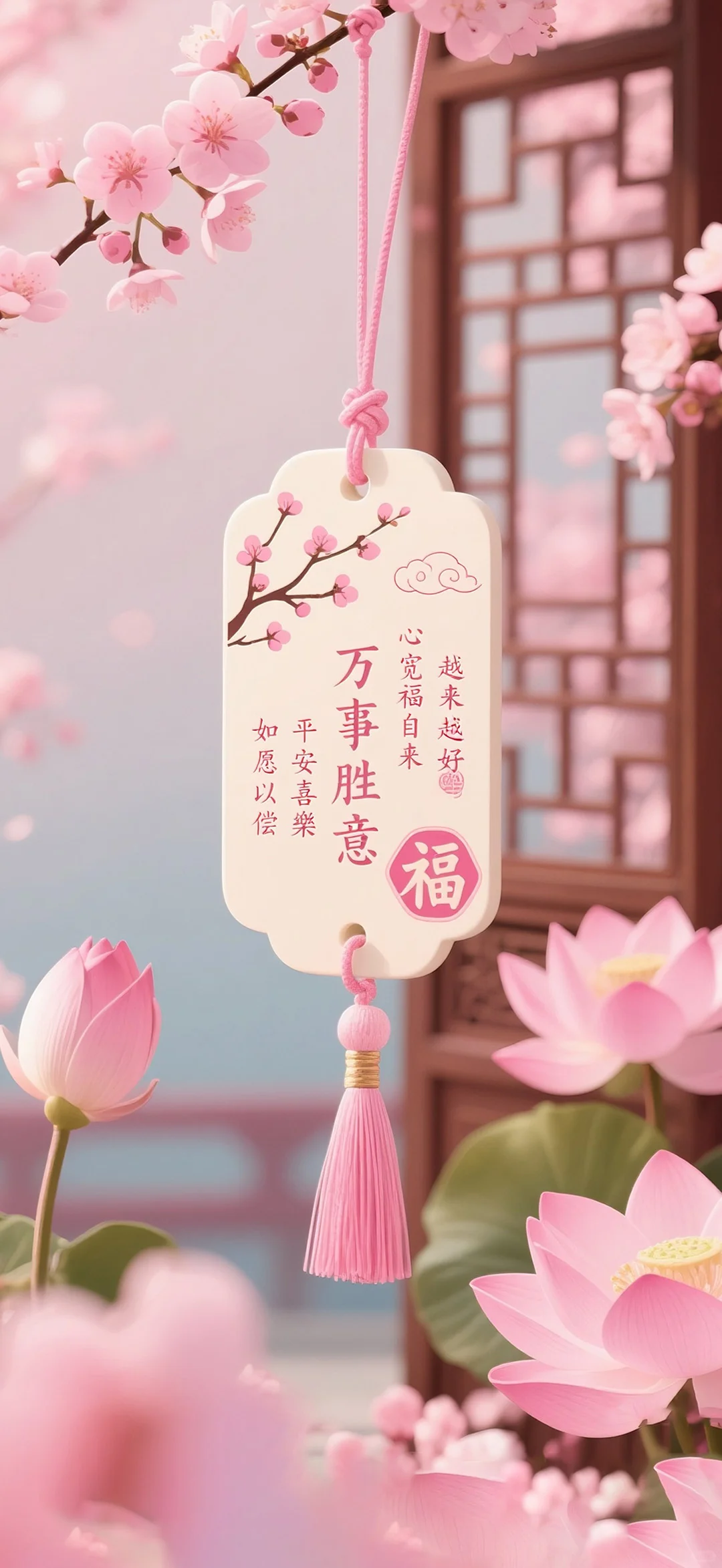 祝看到的各位：诸事顺遂 万事胜意 心想事成