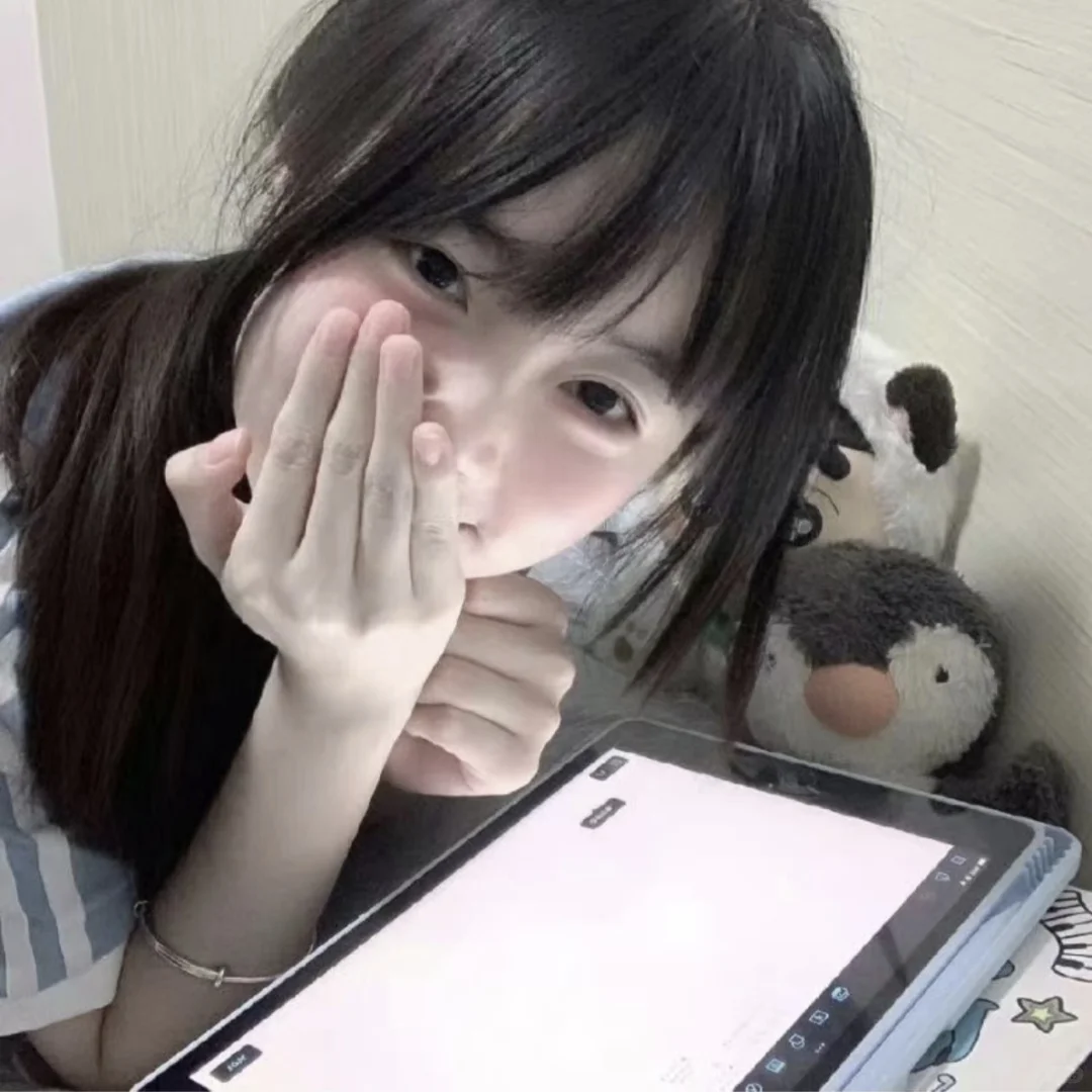 白色调真人女头（杂）