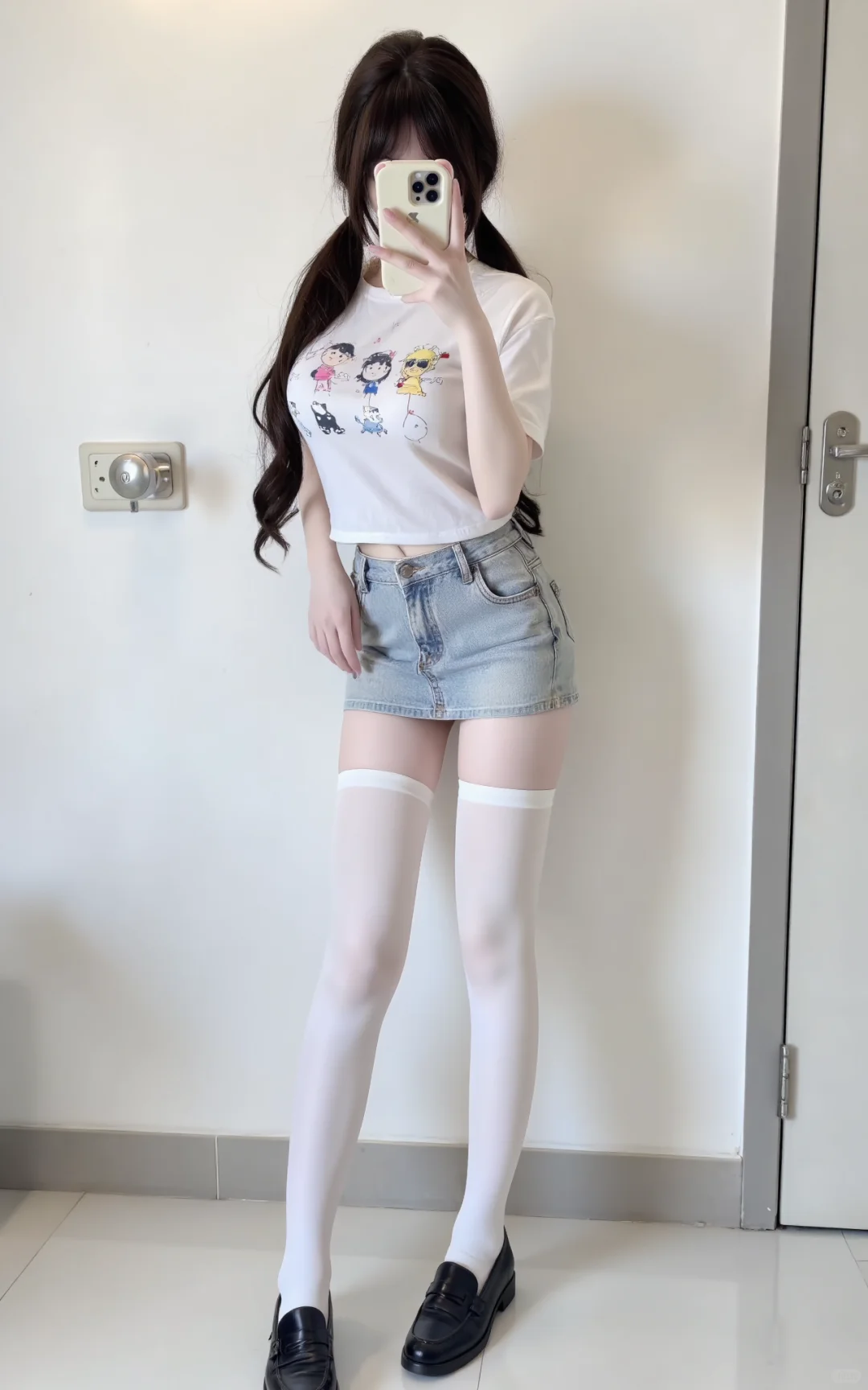 白色jk少女穿搭！太好看了叭