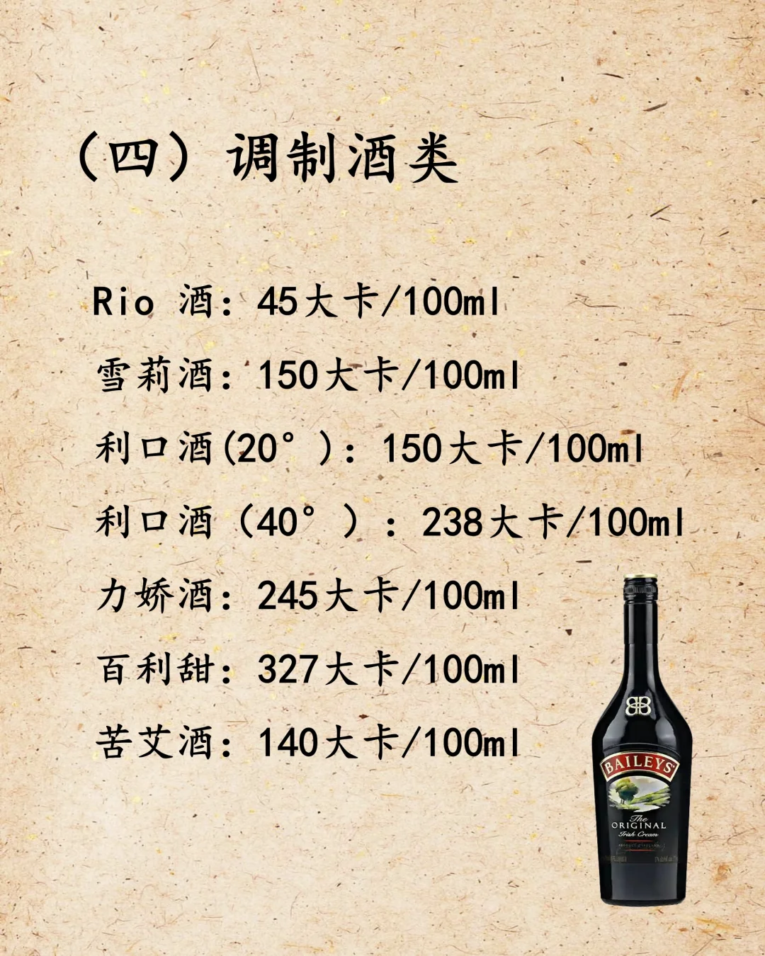 漂亮女酒鬼减脂期都看这个｜45种酒热量排行