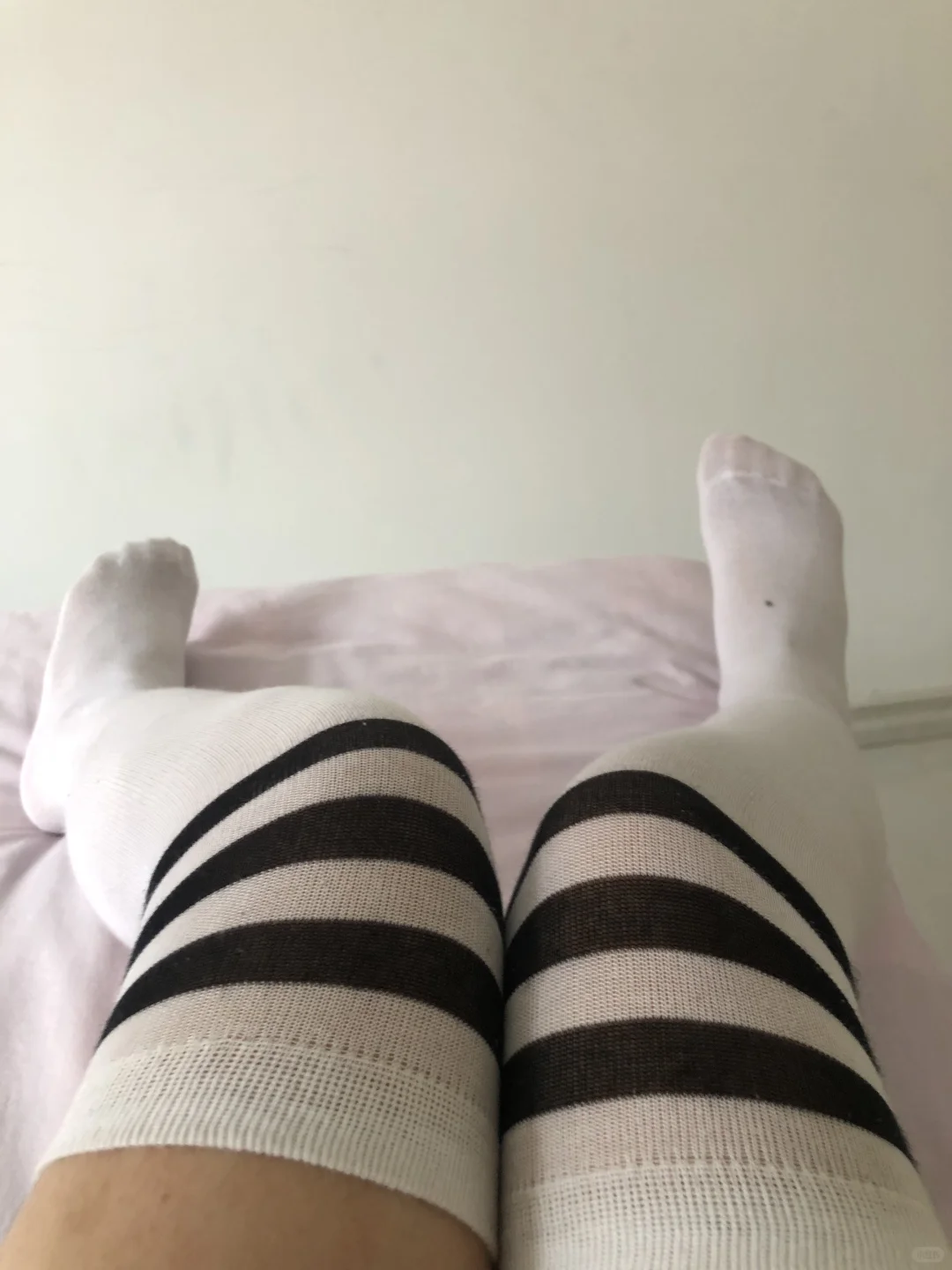 长袜真的好舒服！