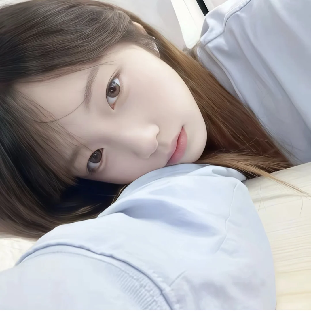白色调真人女头（杂）
