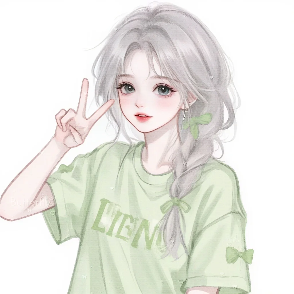 小清新闺密女头