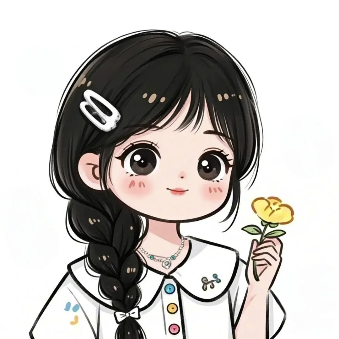 俏皮可爱，有灵气的女孩儿头像
