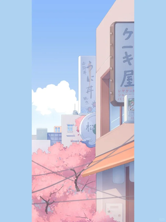 壁纸｜日系天色渐晚组图