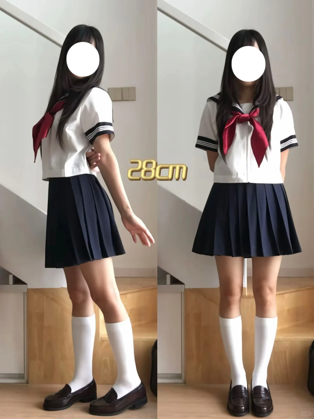 小个子女生袜子长度选不对真的显腿短！😭