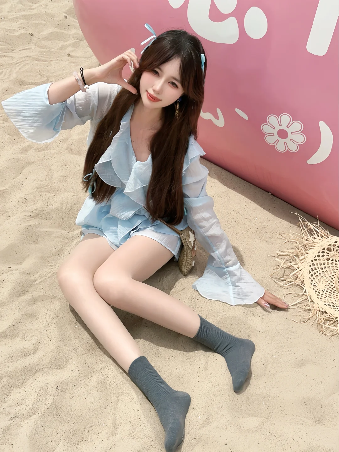 姐姐的袜袜好好看!!