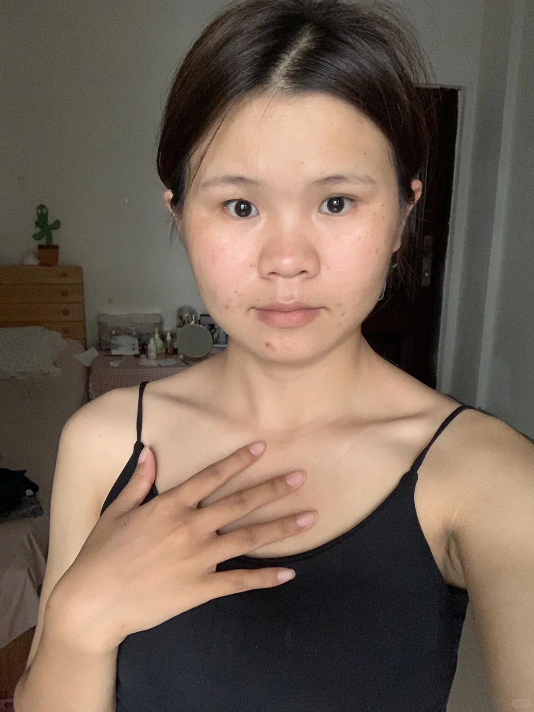 想要一个素颜都是美女的评论区