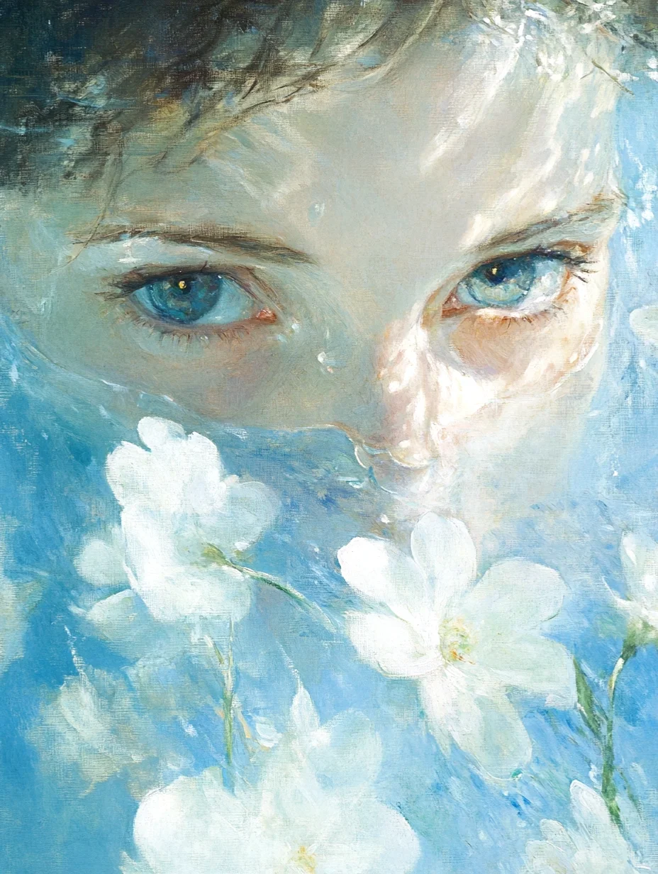 油画｜水中有诗