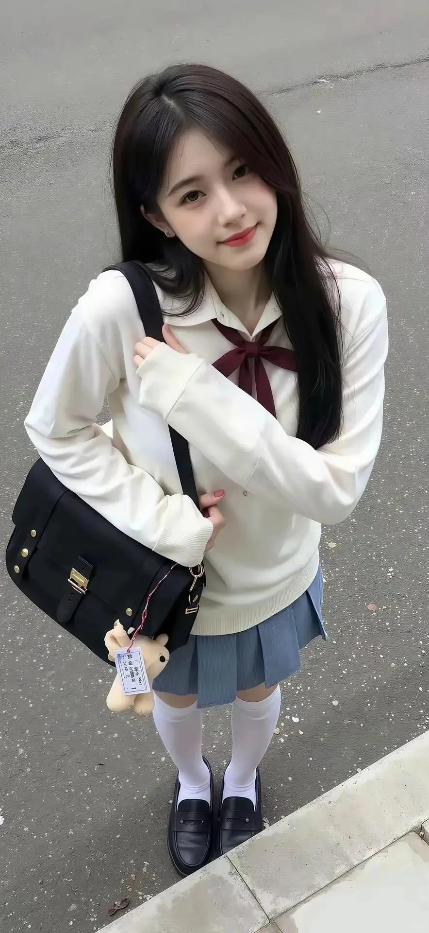 浪漫的女生长图