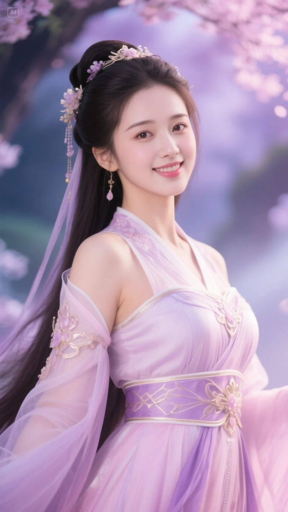 古装美女紫仙·人间游