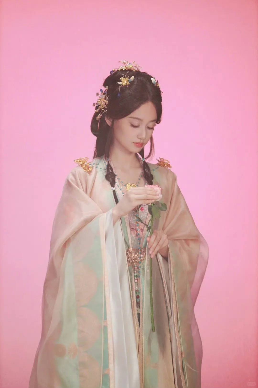 夏梦，唯美古风少女