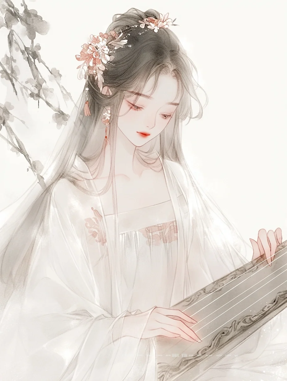 古风🪭 一半素心以清简，一半寂静徐清欢