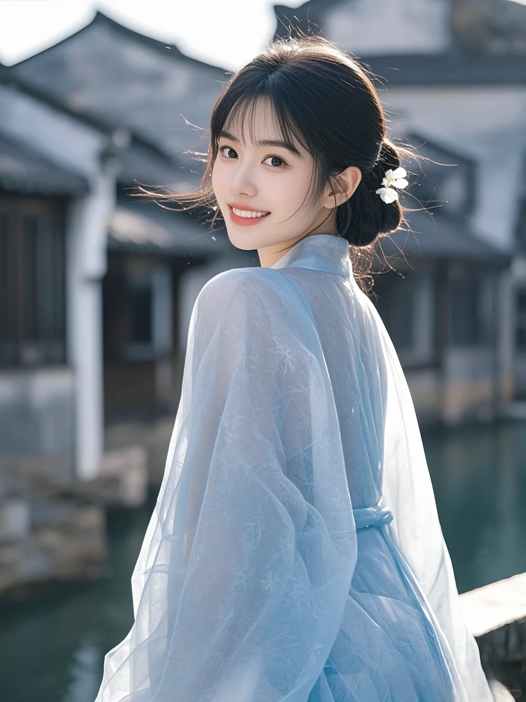 🌿【乌镇汉服甜妹写真｜春日灵动少女】✨