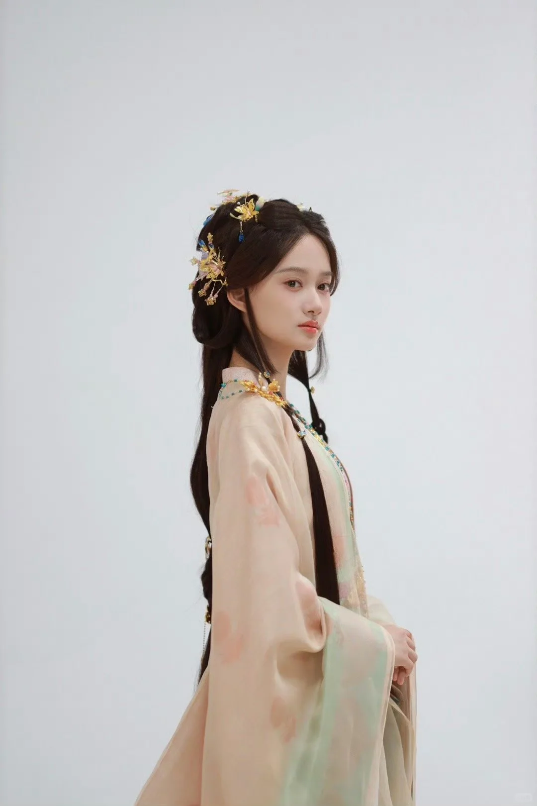 夏梦，唯美古风少女