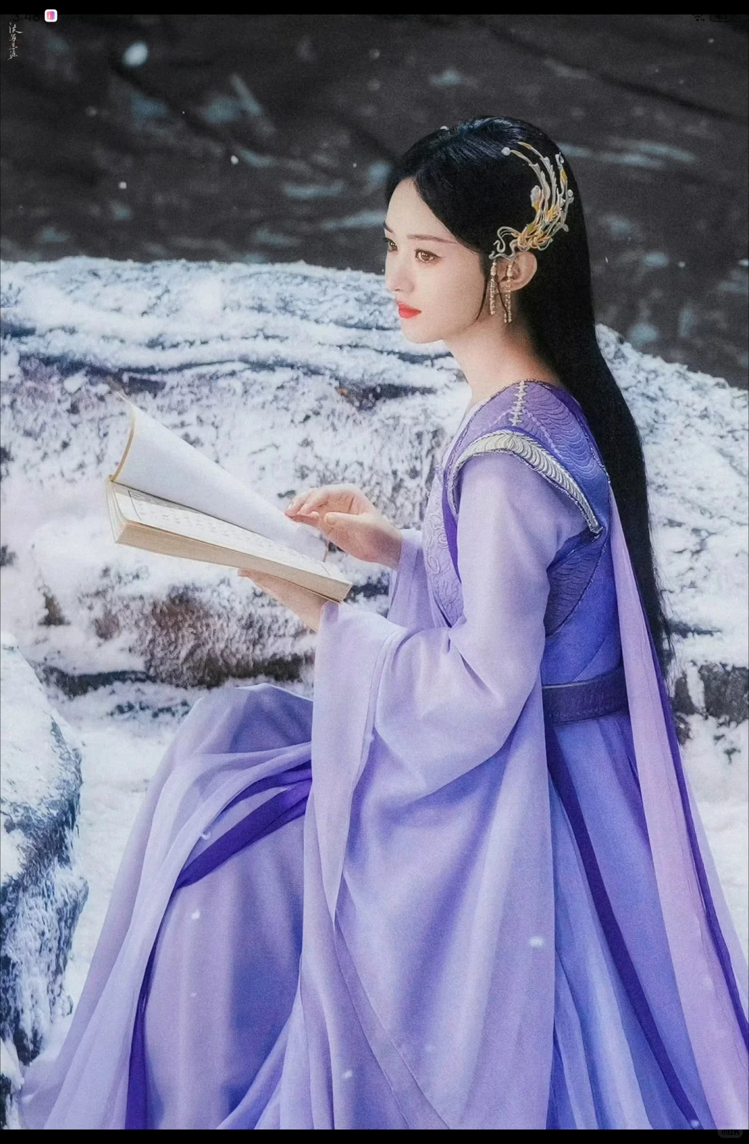 赵丽颖真的太美啦！要拿图的宝吱一声哦