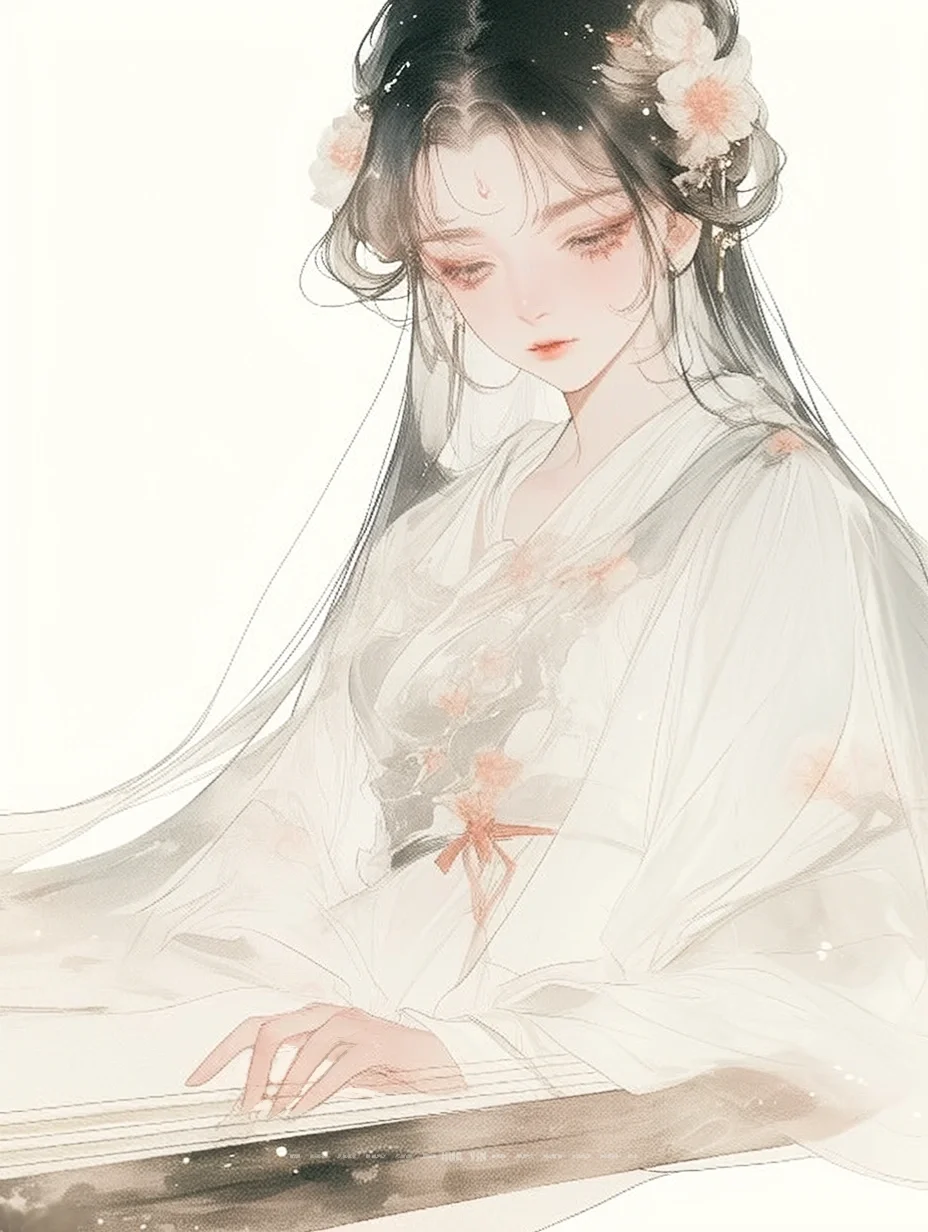 古风🪭 一半素心以清简，一半寂静徐清欢