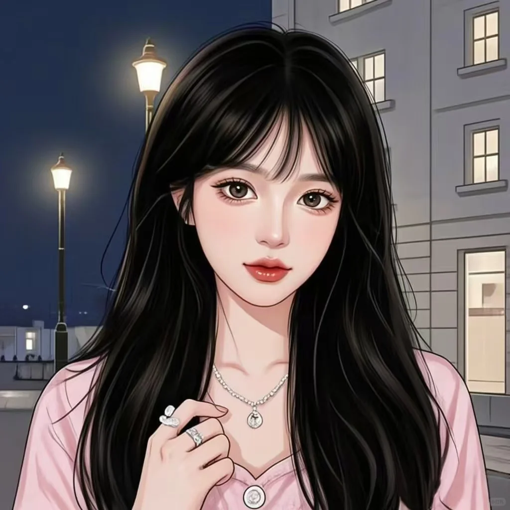 女生头像:与夜色互道晚安，独居女生的浪漫