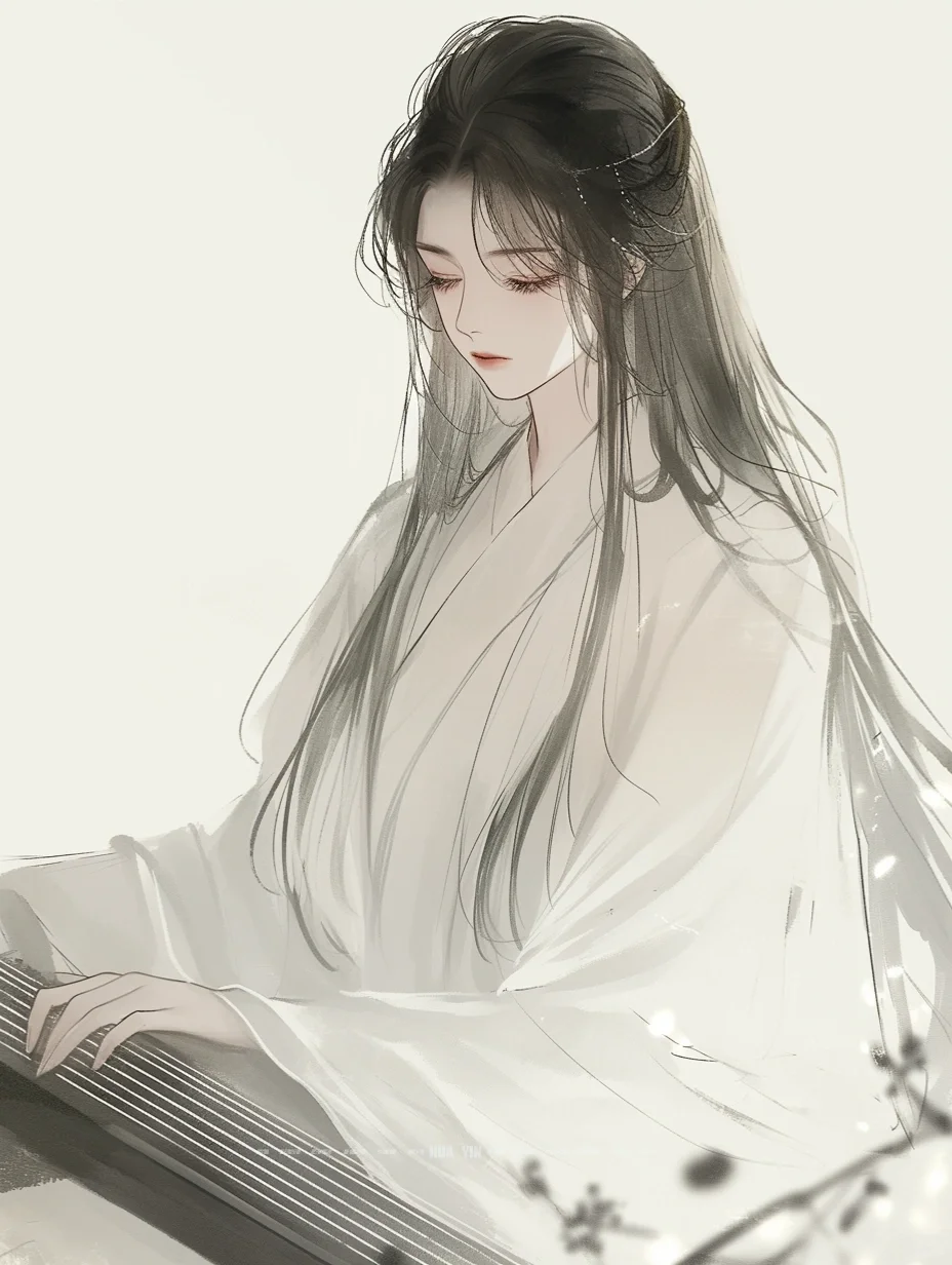 古风🪭 一半素心以清简，一半寂静徐清欢