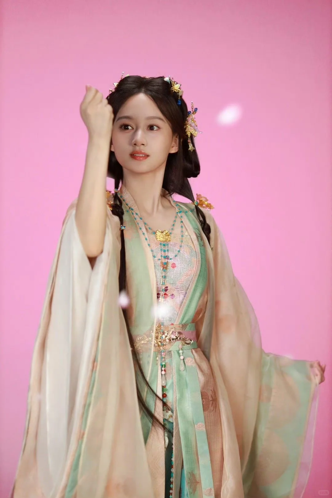 夏梦，唯美古风少女