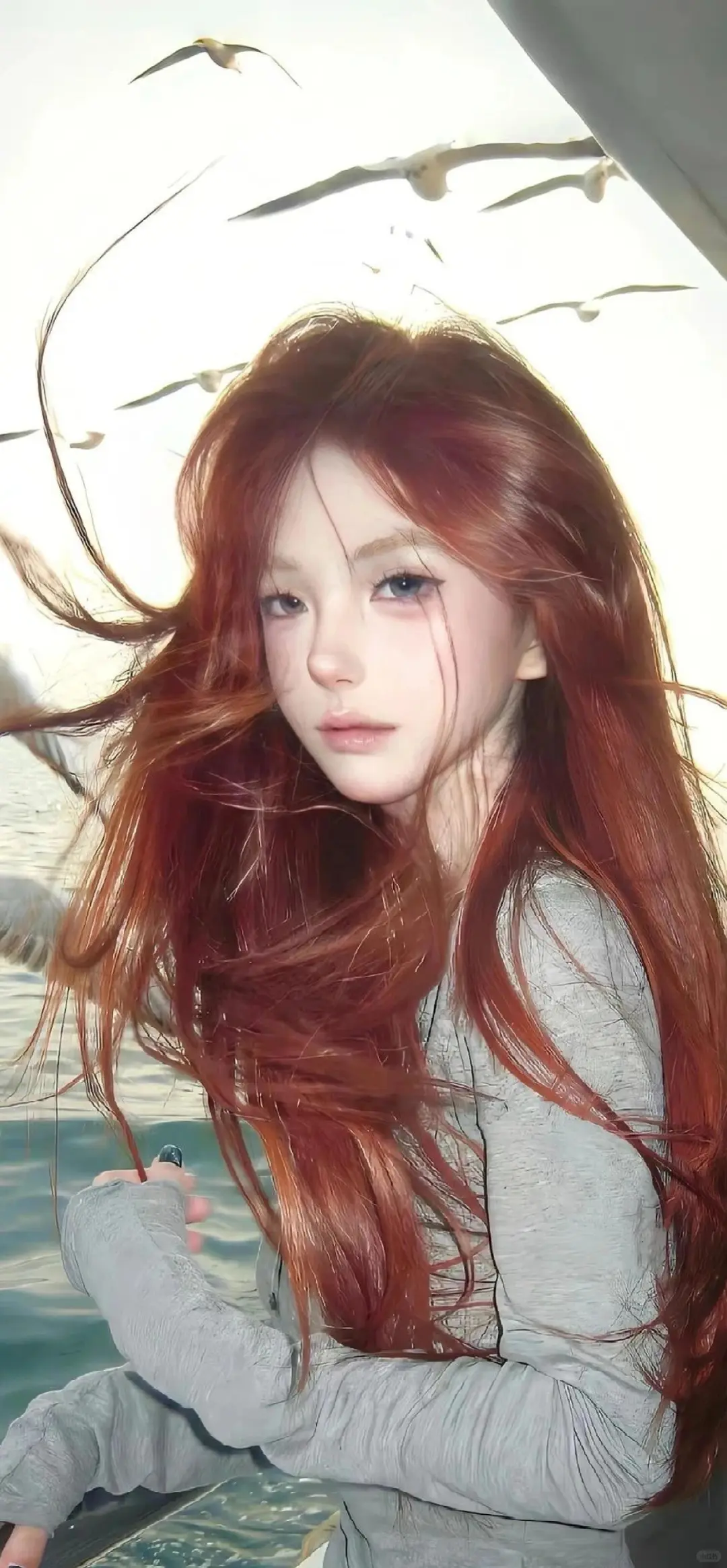 浪漫的女生长图