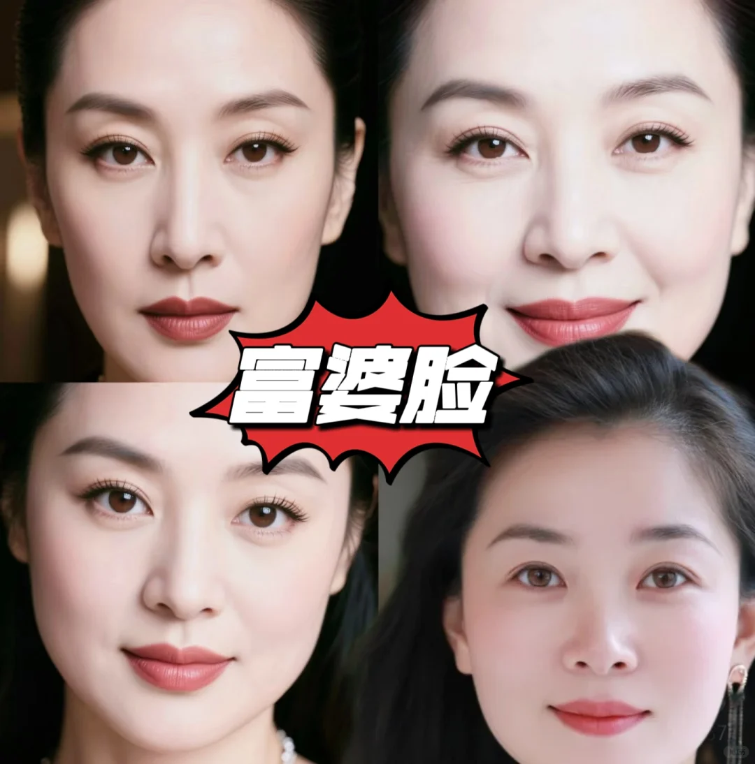 都说富婆公用脸就长这样