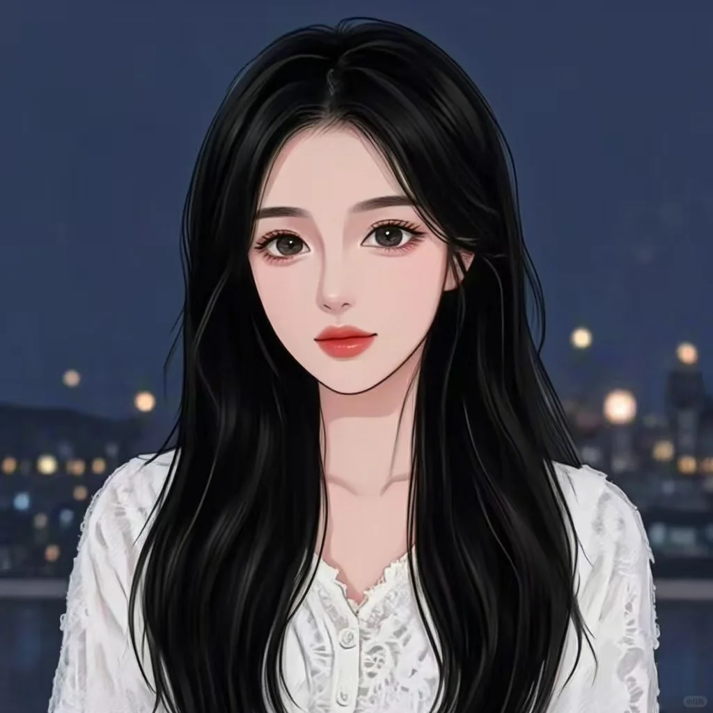 女生头像:与夜色互道晚安，独居女生的浪漫